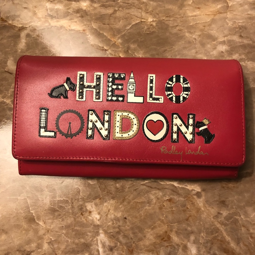 Ridley London hello London wallet